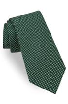 Men's Ted Baker London Downtown Neat Silk Tie, Size - Green