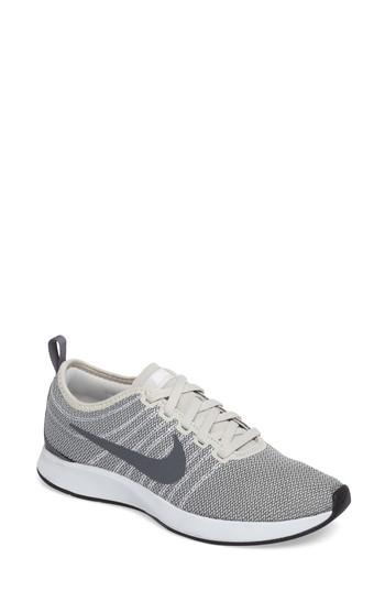 Women's Nike Dualtone Racer Running Shoe .5 M - Beige