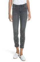 Women's Brockenbow Sakana Reina Embellished Ankle Skinny Jeans