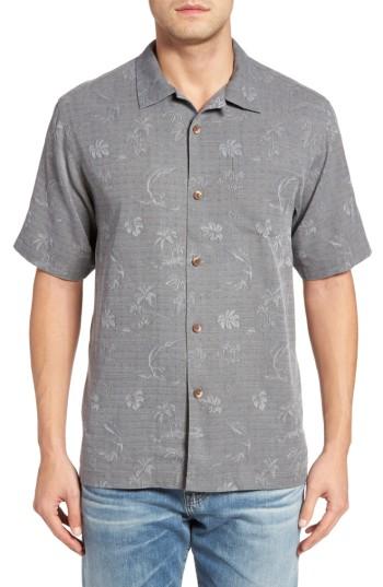 Men's Tommy Bahama Gulf Shore Marlin Silk Camp Shirt