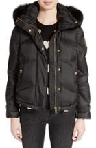 Women's Burberry Wiltondale Puffer Jacket With Genuine Fox Fur Trim