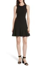 Women's Elizabeth And James Rooney Flare Hem Dress - Black