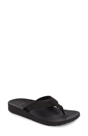 Women's Teva Azure Flip Flop M - Black