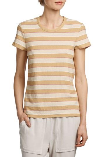 Women's James Perse Shrunken Retro Tee - Yellow