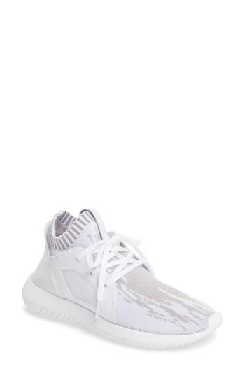 Women's Adidas Tubular Defiant Sneaker .5 M - White