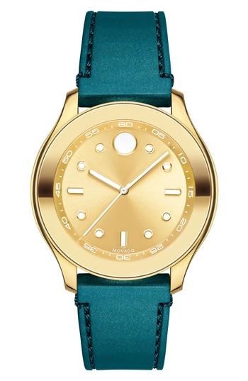 Women's Movado Bold Sport Silicone Strap Watch, 38mm