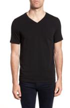 Men's Boss Dandre Slim Fit V-neck T-shirt - Black