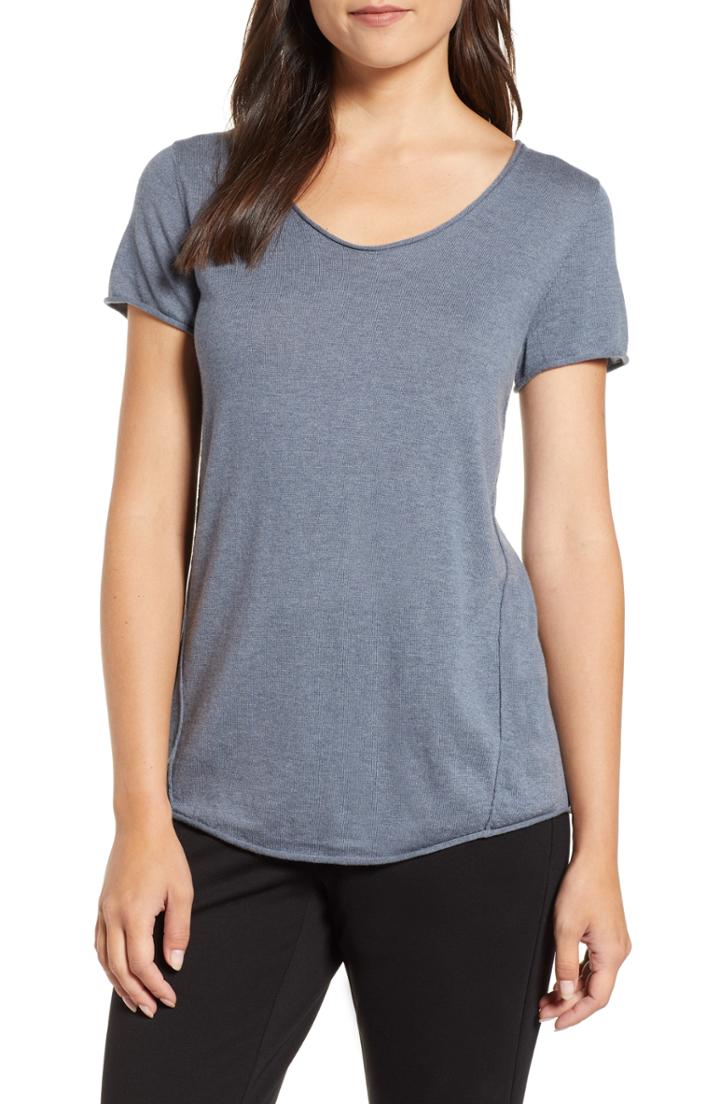 Women's Nic+zoe Traveler Top - Blue