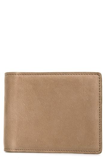 Men's Nordstrom Men's Shop Upton Rfid Leather Wallet - Brown
