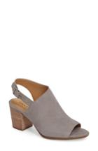 Women's Lucky Brand Obelia Block Heel Sandal .5 M - Grey