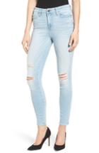 Women's Good American Good Legs High Rise Ripped Skinny Jeans - Blue