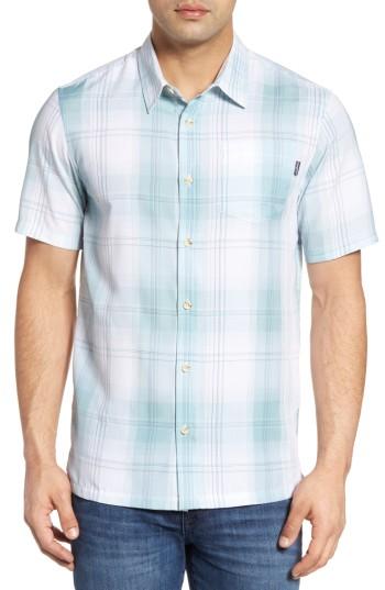 Men's Jack O'neill Outerbanks Plaid Sport Shirt - Blue