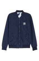 Men's Adidas Originals Reversible Bomber Jacket, Size - Blue