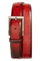 Men's Magnanni Burnished Leather Belt