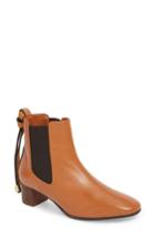 Women's Stuart Weitzman Huxley 50 Chelsea Bootie M - Beige