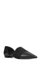 Women's Nine West Affable Flat M - Black