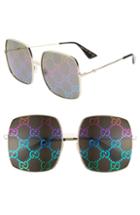 Women's Gucci 60mm Square Sunglasses -