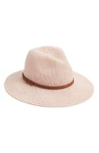 Women's Treasure & Bond Slub Knit Panama Hat - Pink
