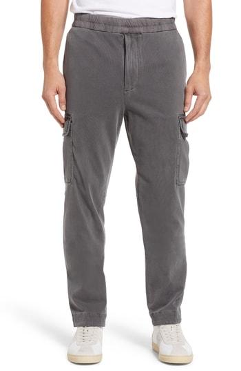 Men's James Perse Cotton Jersey Relaxed Fit Cargo Pants (s) - Grey