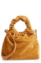 Sole Society Mini Tyll Velvet Top Handle Bag -