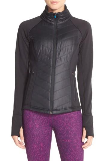 Women's Zella Zelfusion Reflective Quilted Jacket