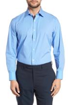 Men's English Laundry Regular Fit Stretch Solid Dress Shirt .5 - 32/33 - Blue