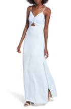 Women's Dee Elly Twist Front Maxi Dress - Blue
