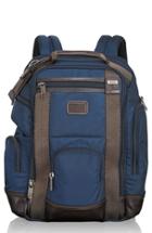 Men's Tumi Alpha Bravo Shaw Deluxe Backpack - Blue