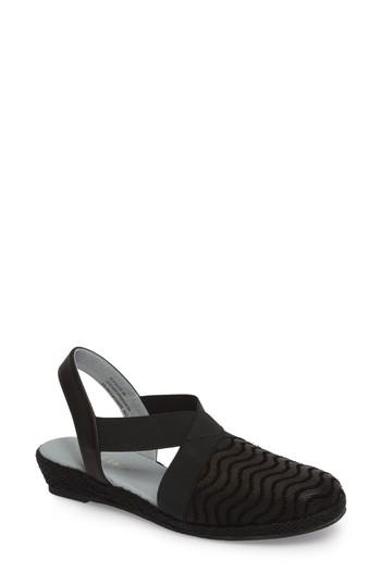 Women's David Tate Snazzy Flat N - Black