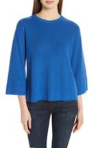 Women's Eileen Fisher Three Quarter Sleeve Sweater - Blue