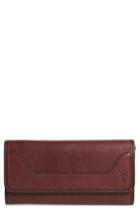 Women's Frye Melissa Large Trifold Leather Wallet -