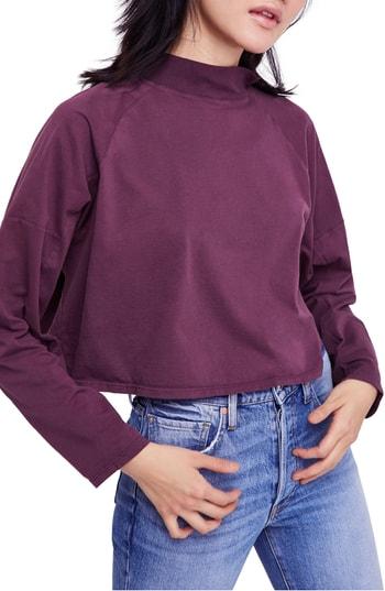 Women's Free People Jackson Top - Purple