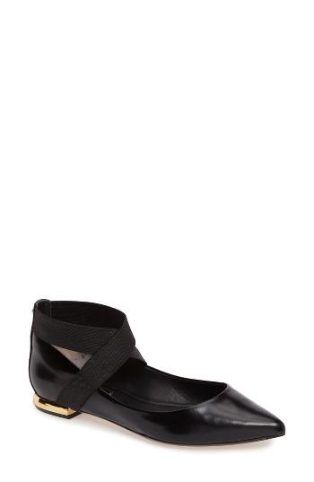Women's Ted Baker London Cencae Flat M - Black