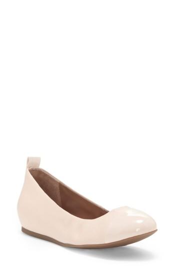 Women's Ed Ellen Degeneres Lilliane Cap Toe Ballet Flat M - Pink