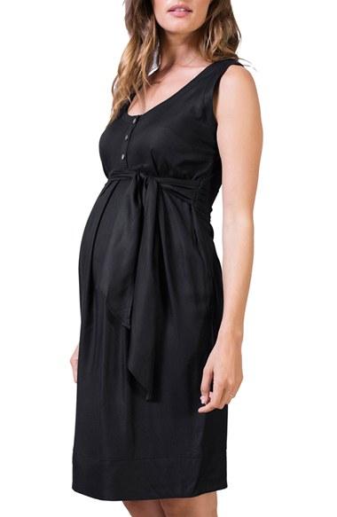Women's Isabella Oliver 'pianna' Maternity Dress - Black