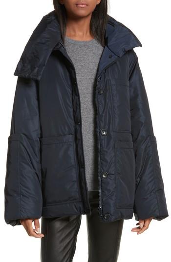 Women's Joseph Douda Parka Us / 36 Fr - Blue
