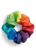 Tasha Rainbow Scrunchie, Size - Burgundy