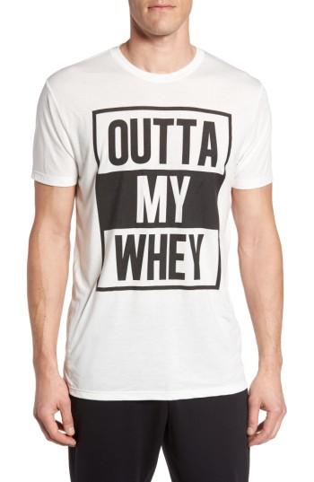 Men's Zella Outta My Whey Graphic T-shirt, Size - White