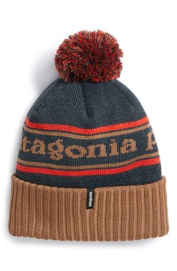 Women's Patagonia 'powder Down' Beanie - Beige
