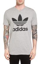 Men's Adidas Originals Trefoil Graphic T-shirt - Grey