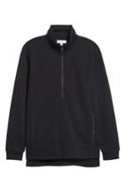 Men's Calibrate Quarter Zip Fleece Pullover - Black