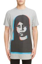 Men's Givenchy Columbian Fit Large Face Graphic T-shirt