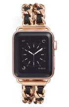 Women's Bezels And Bytes Chainlink Apple Watch Band, 38mm
