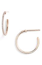 Women's Bony Levy Small Diamond Hoop Earrings (nordstrom Exclusive)