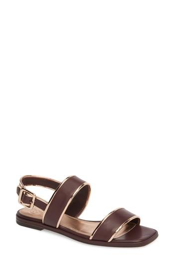Women's Tory Burch Delaney Double Strap Sandal M - Purple