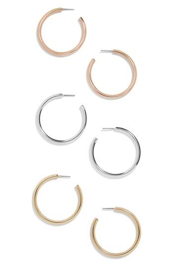 Women's Baublebar Jordan Set Of 3 Hoop Earrings