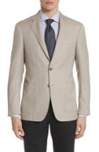 Men's Canali Classic Fit Wool Sport Coat Us / 54 Eu R - Beige