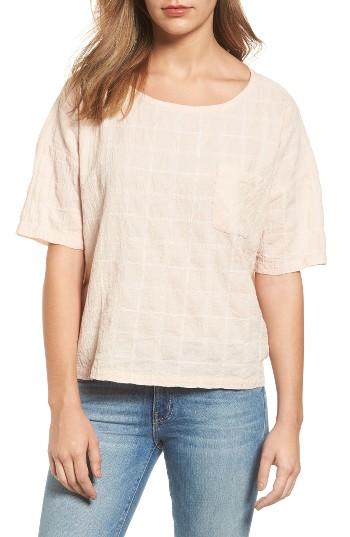 Women's Current/elliott The Peplum Tank - Pink