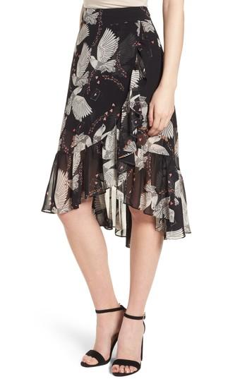 Women's Rebecca Minkoff Selena Skirt, Size - Black