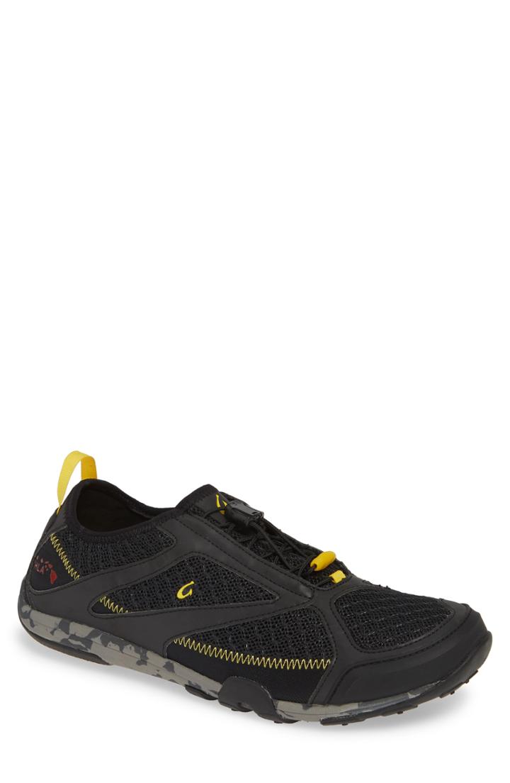 Men's Olukai Eleu Mesh Sneaker M - Black